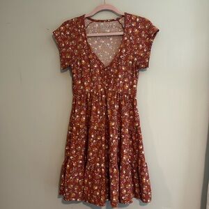 Buttery soft flower dress